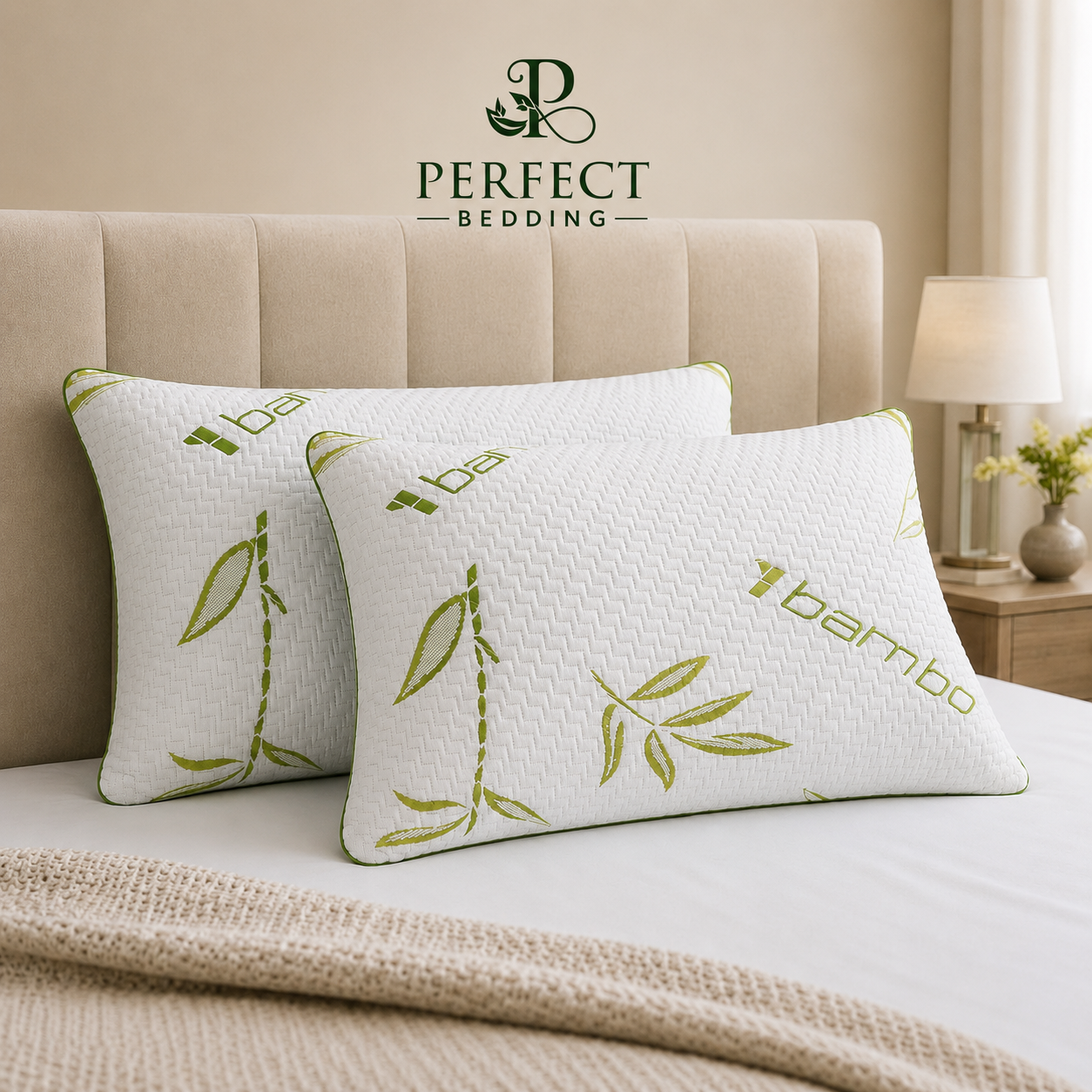 Premium Bamboo  Pillow – Soft & Breathable Comfort