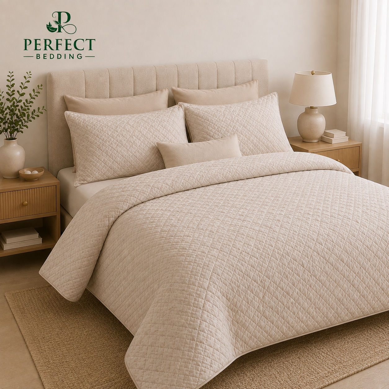 Perfect Bedding Premium Quilted Bedding Set