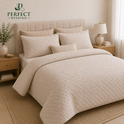 Perfect Bedding Premium Quilted Bedding Set