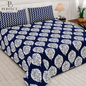 Perfect Bedding Premium Printed Bedding Set – Navy Floral