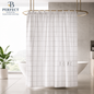 Perfect Bedding Premium Cotton Shower Curtain – White