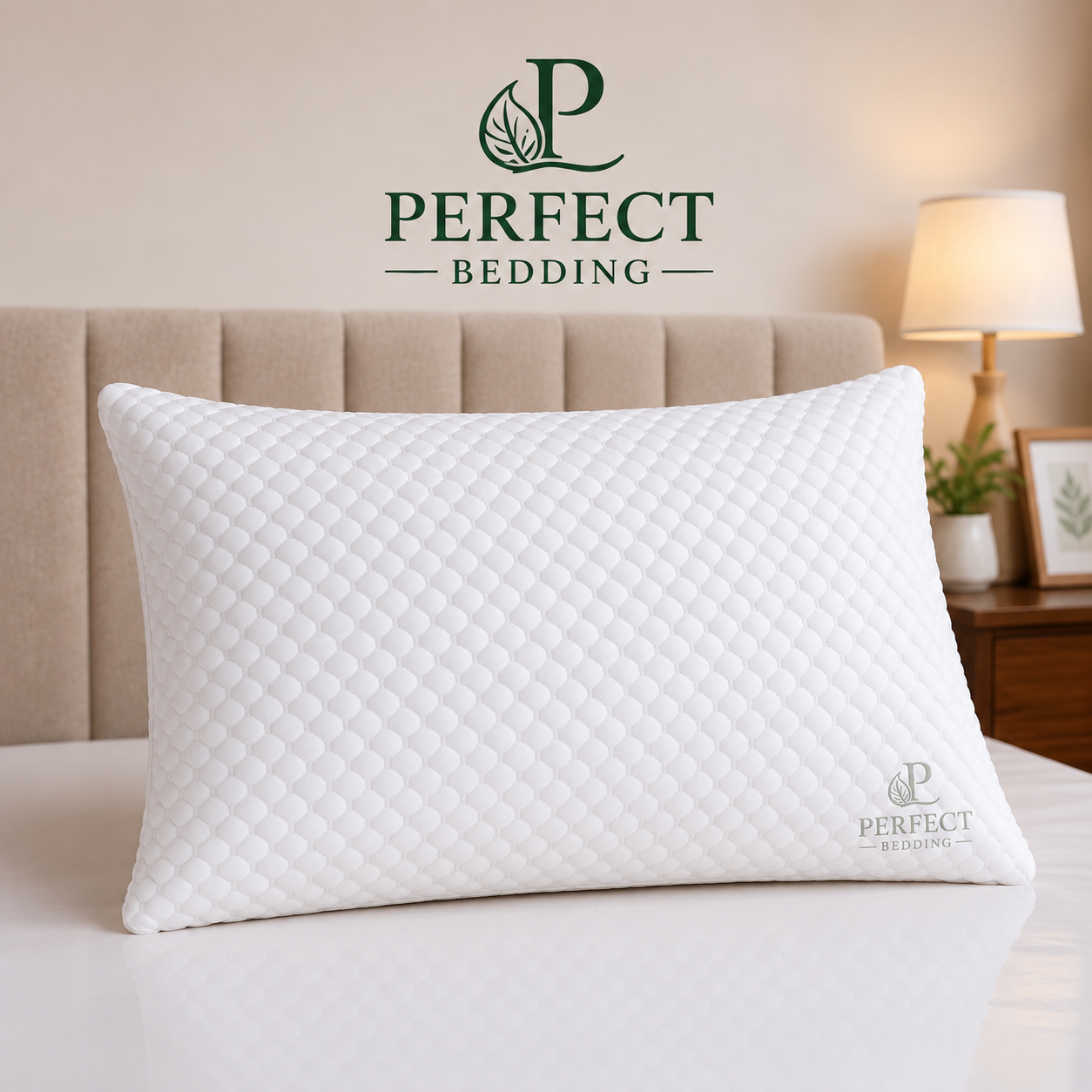 Perfect Bedding Premium Bubble Pillow