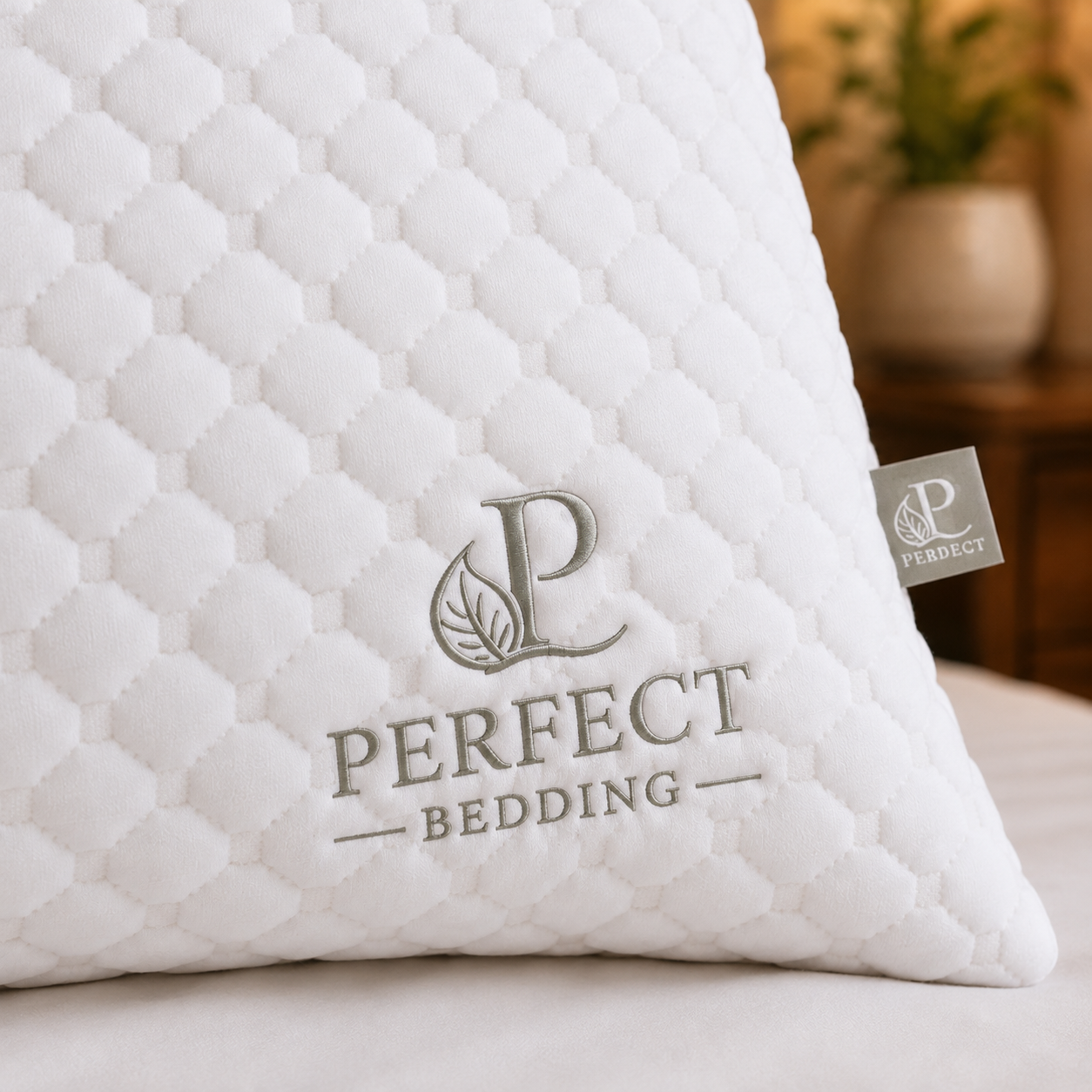 Perfect Bedding Premium Bubble Pillow